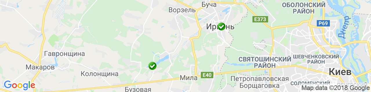 Карта объектов компании Теплокомунсервис Карта объектов компании Теплокомунсервис